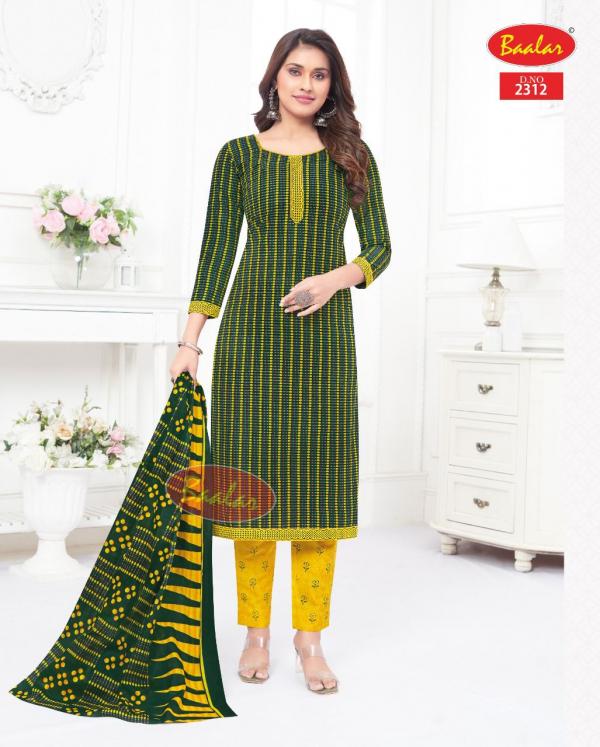 Baalar Zaara Vol-13 Cotton Designer Exclusive Dress Material